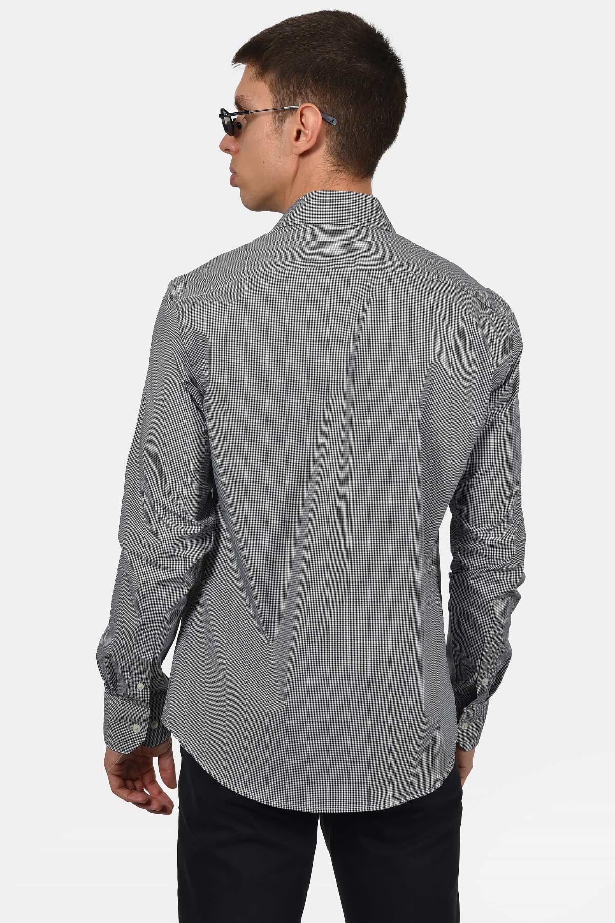 ανδρικό-πουκάμισο-ψιλό-καρό-normal-fit-100%-βαμβάκι