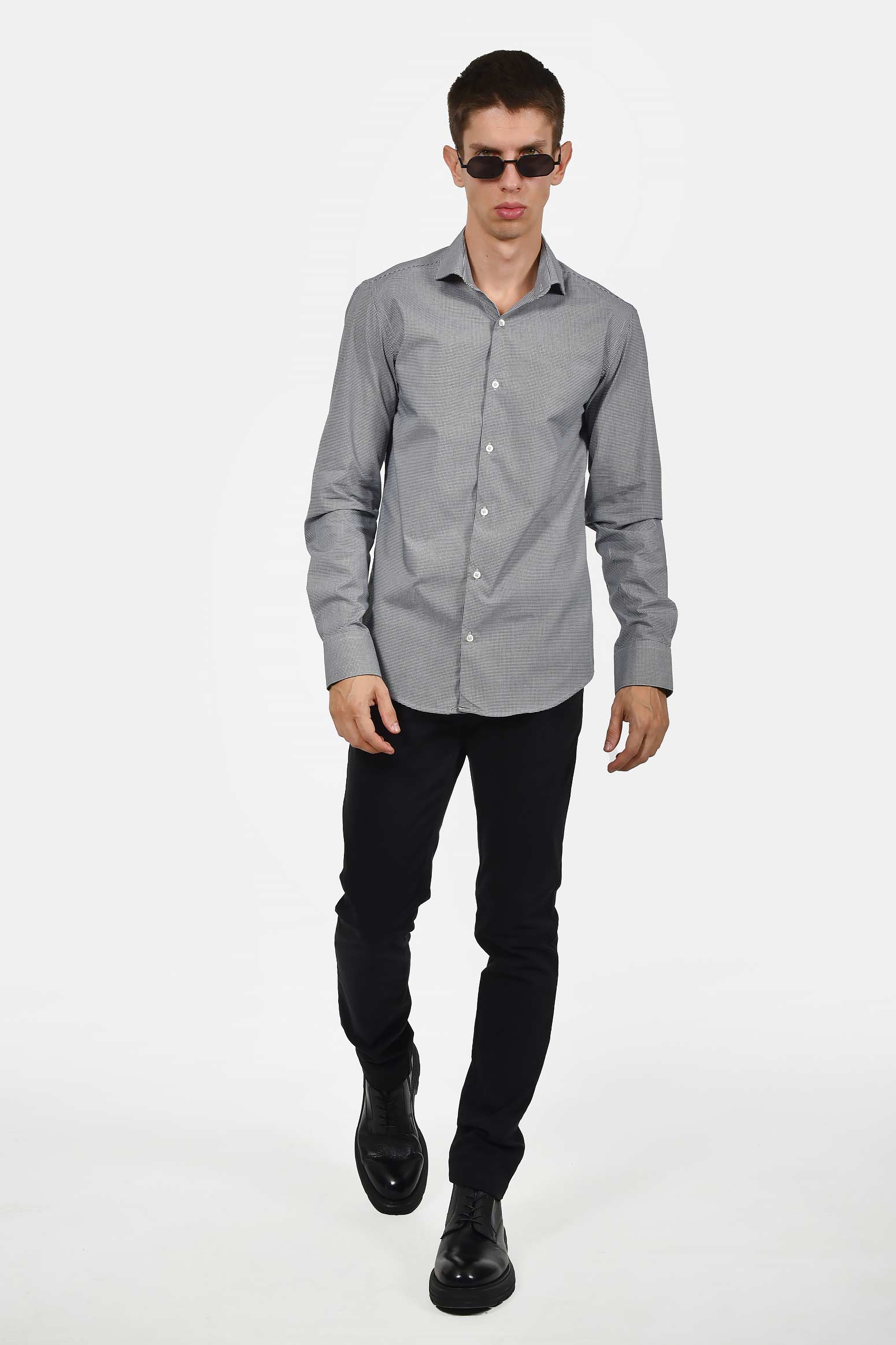 ανδρικό-πουκάμισο-ψιλό-καρό-normal-fit-100%-βαμβάκι