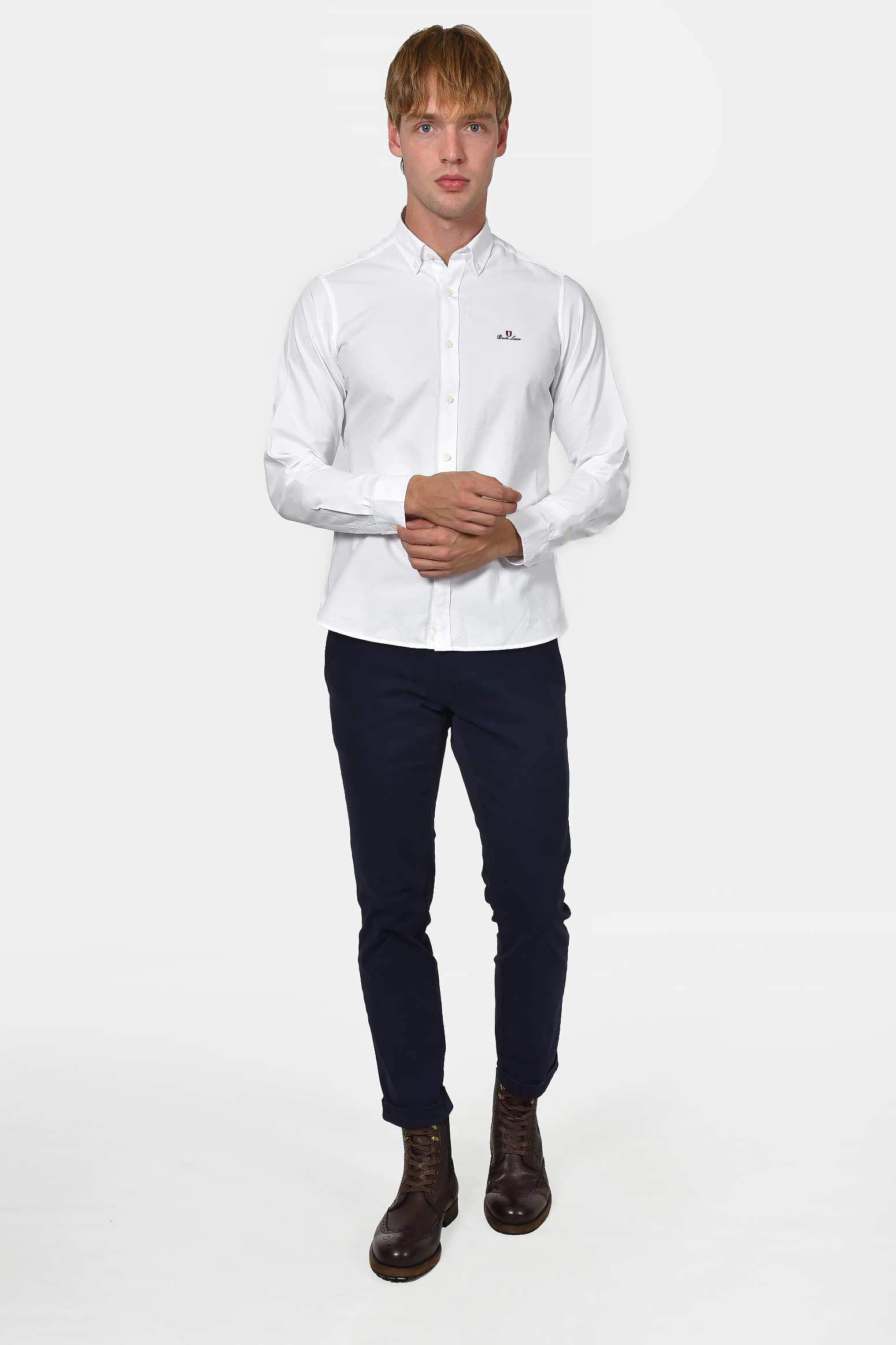 ανδρικό-πουκάμισο-button-down-custom-fit-από-100%-βαμβάκι-απαλό-και-ευκολοφόρετο