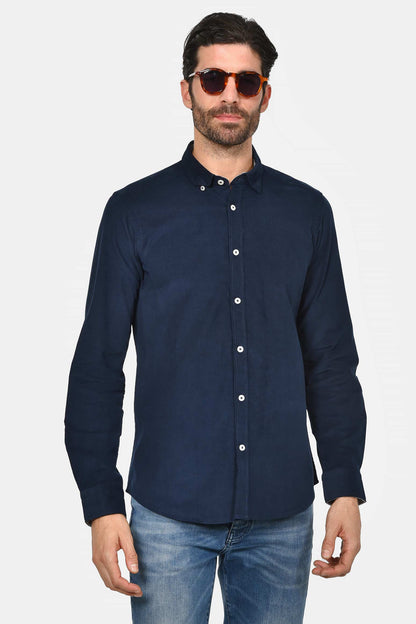 ανδρικό-βαμβακερό-πουκάμισο-ψιλό-κοτλέ