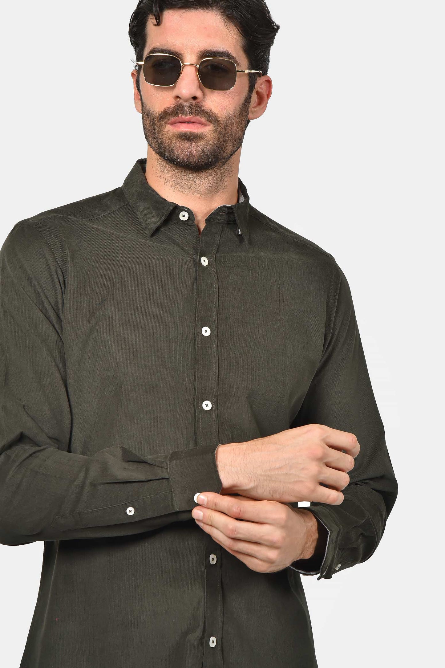 ανδρικό-βαμβακερό-πουκάμισο-ψιλό-κοτλέ