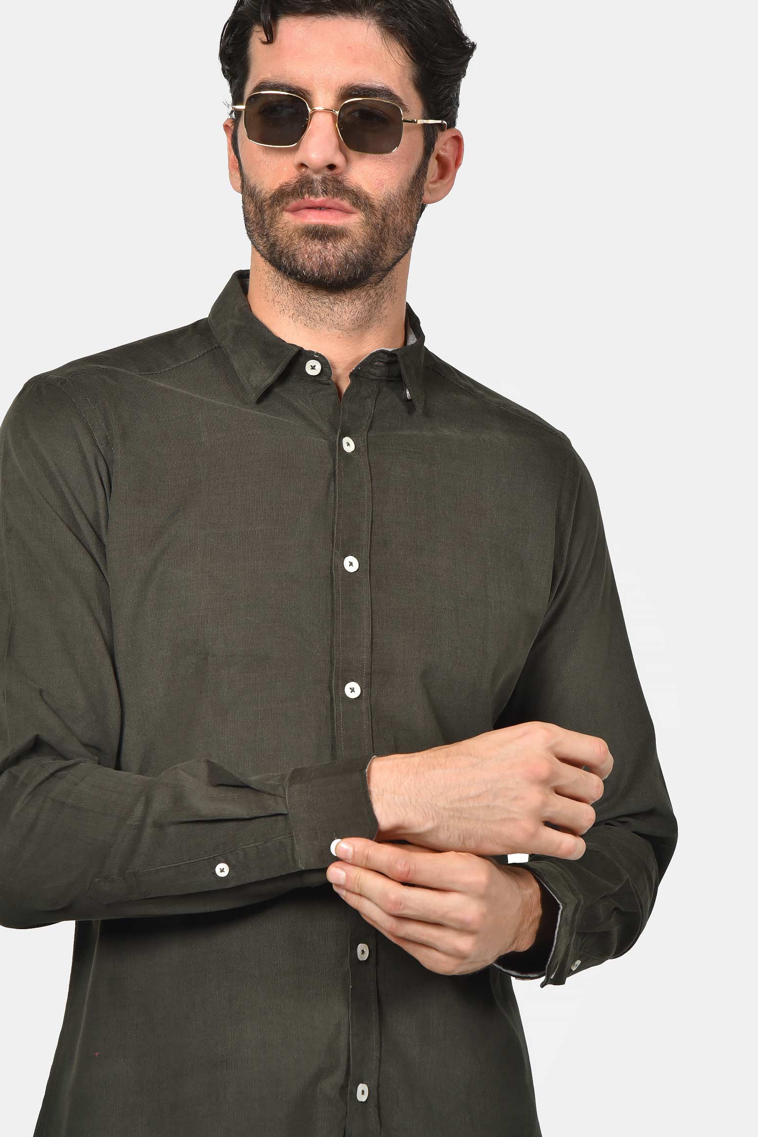 ανδρικό-βαμβακερό-πουκάμισο-ψιλό-κοτλέ