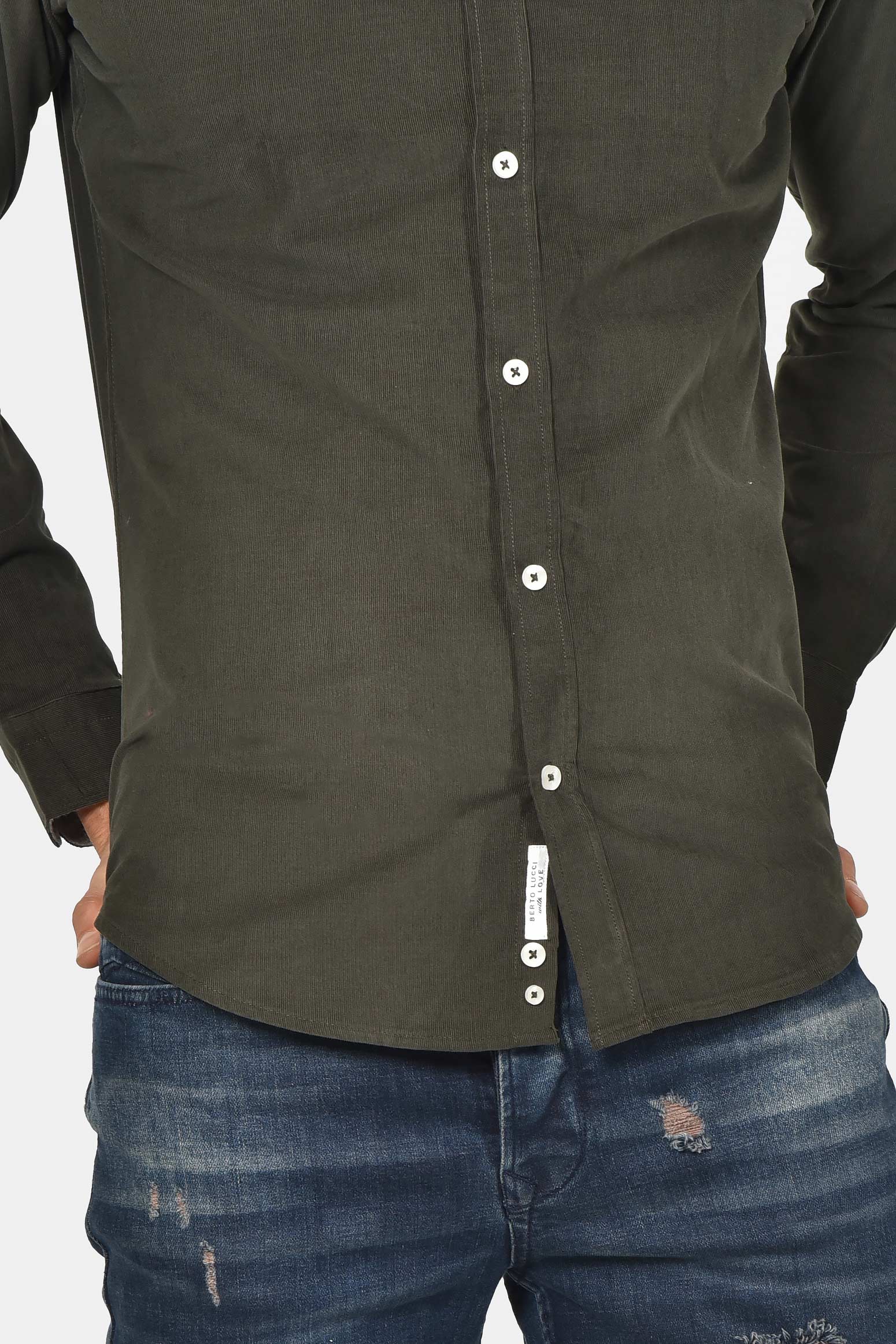 ανδρικό-βαμβακερό-πουκάμισο-ψιλό-κοτλέ