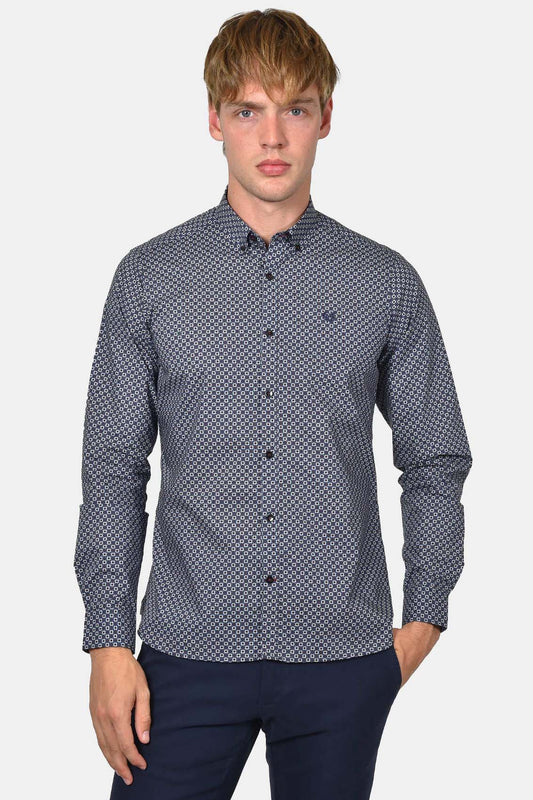 ανδρικό-εμπριμέ-πουκάμισο-custom-fit-από-100%-βαμβάκι-απαλή-υφή-με-φυσική-αναπνοή