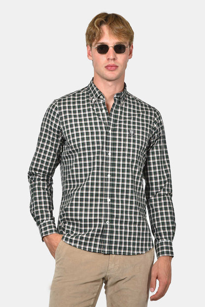 ανδρικό-καρό-πουκάμισο-custom-fit-από-100%-βαμβάκι