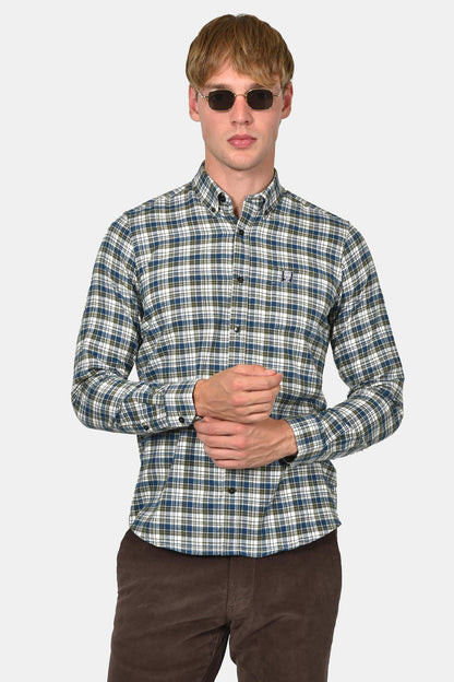 ανδρικό-καρό-πουκάμισο-custom-fit-από-απαλό-βαμβάκι