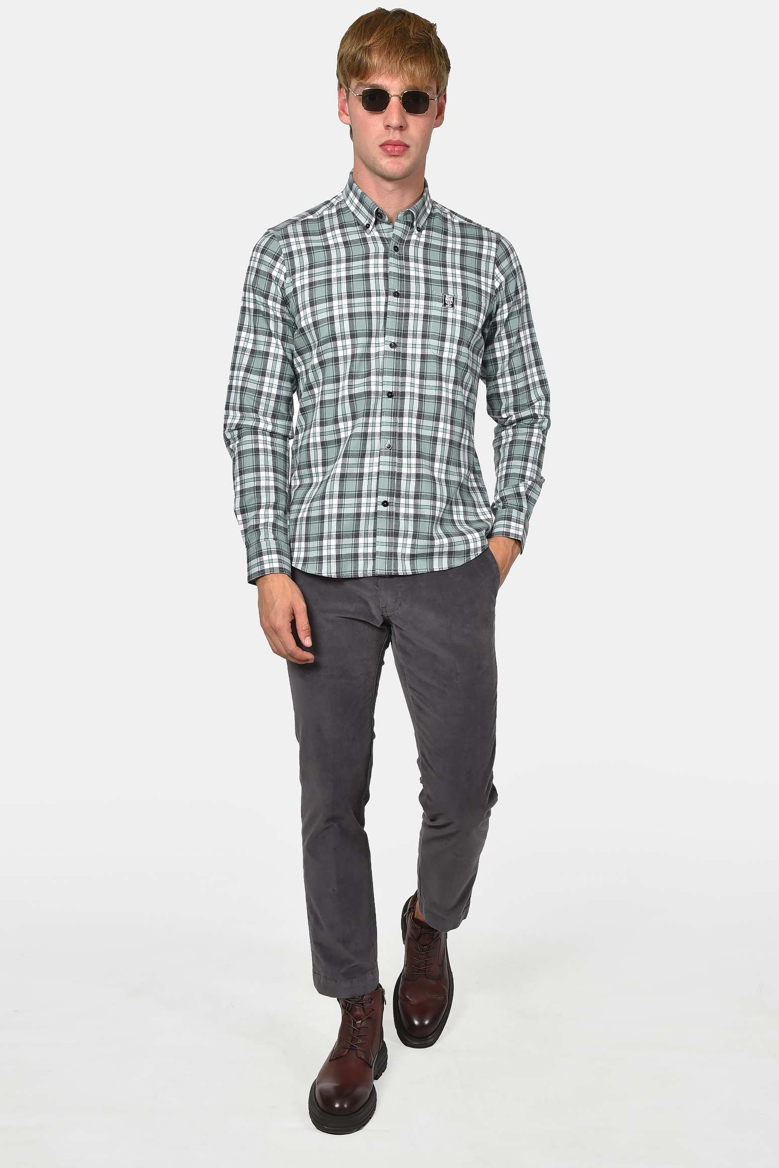 ανδρικό-καρό-πουκάμισο-custom-fit-από-βαμβάκι-δροσερό-και-άνετο-στην-αφή