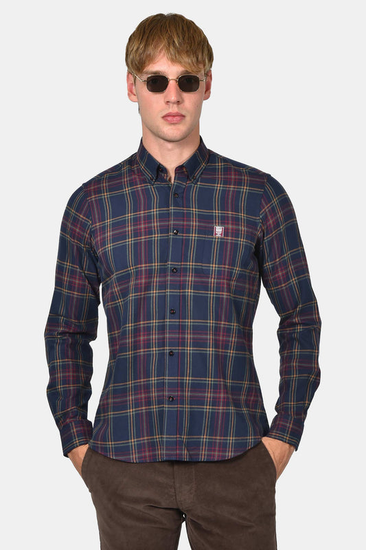 ανδρικό-καρό-πουκάμισο-custom-fit-από-100%-βαμβάκι-αναπνεύσιμο-ύφασμα-για-άνεση-όλη-μέρα