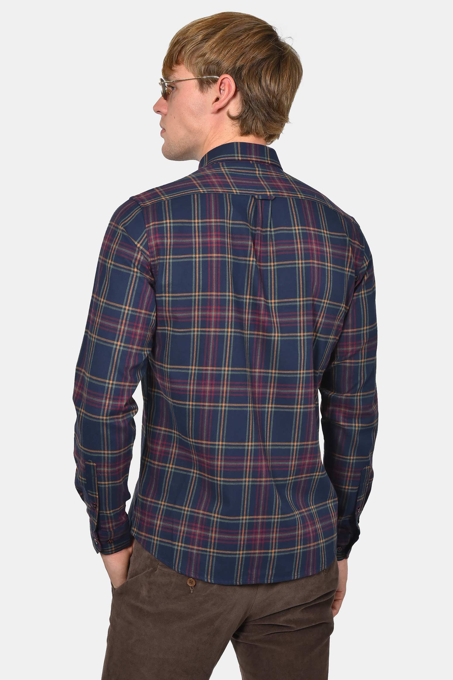 ανδρικό-καρό-πουκάμισο-custom-fit-από-100%-βαμβάκι-αναπνεύσιμο-ύφασμα-για-άνεση-όλη-μέρα