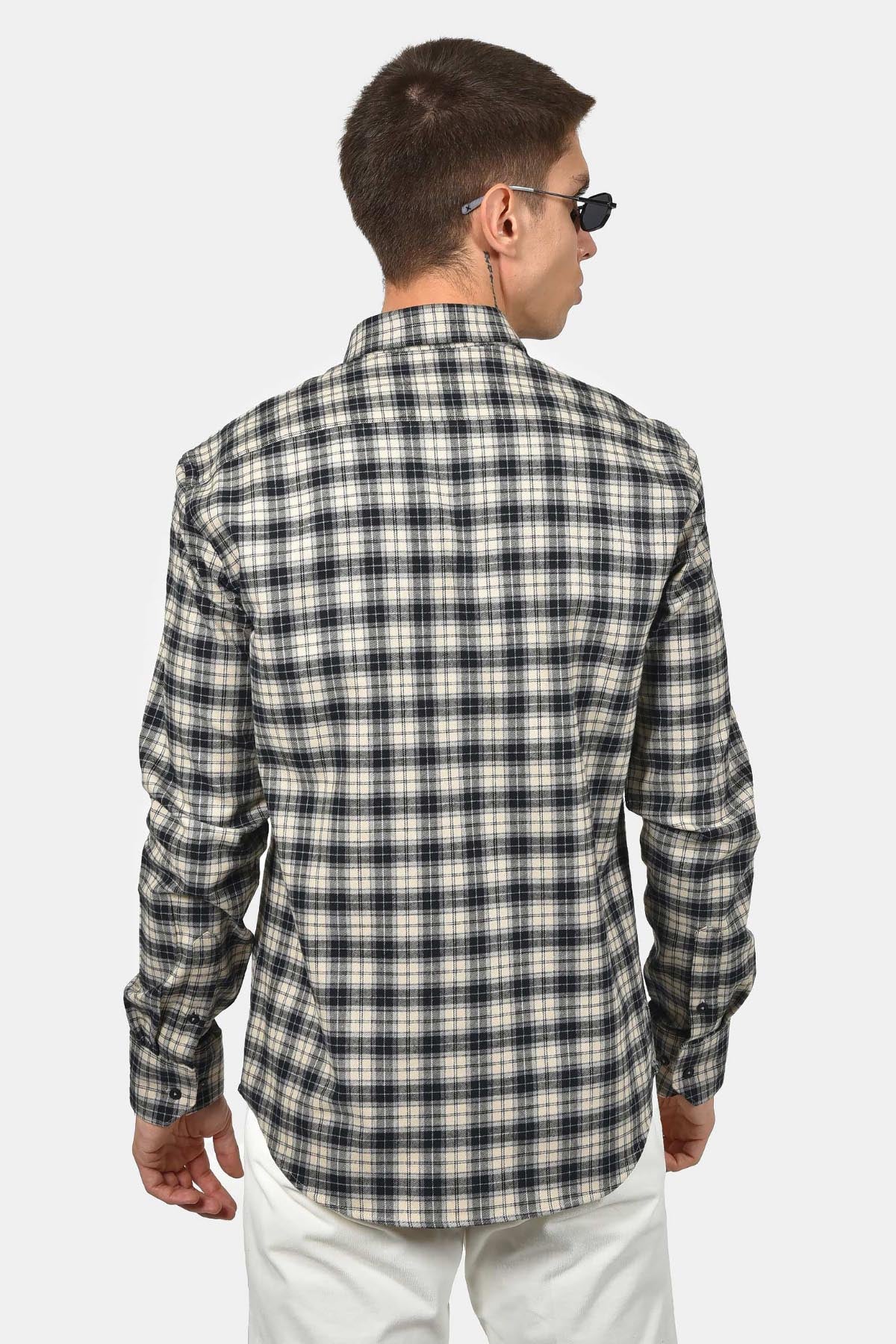 ανδρικό-καρό-πουκάμισο-100%-βαμβάκι-με-τσέπη