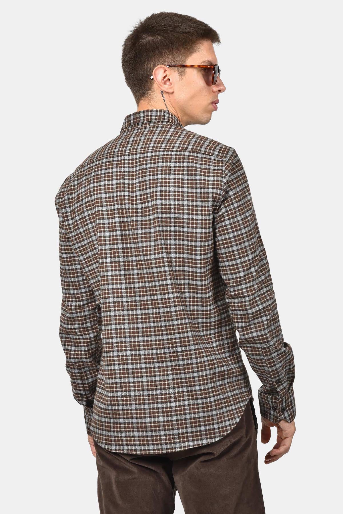 ανδρικό-βαμβακερό-καρό-πουκάμισο-με-τσέπη