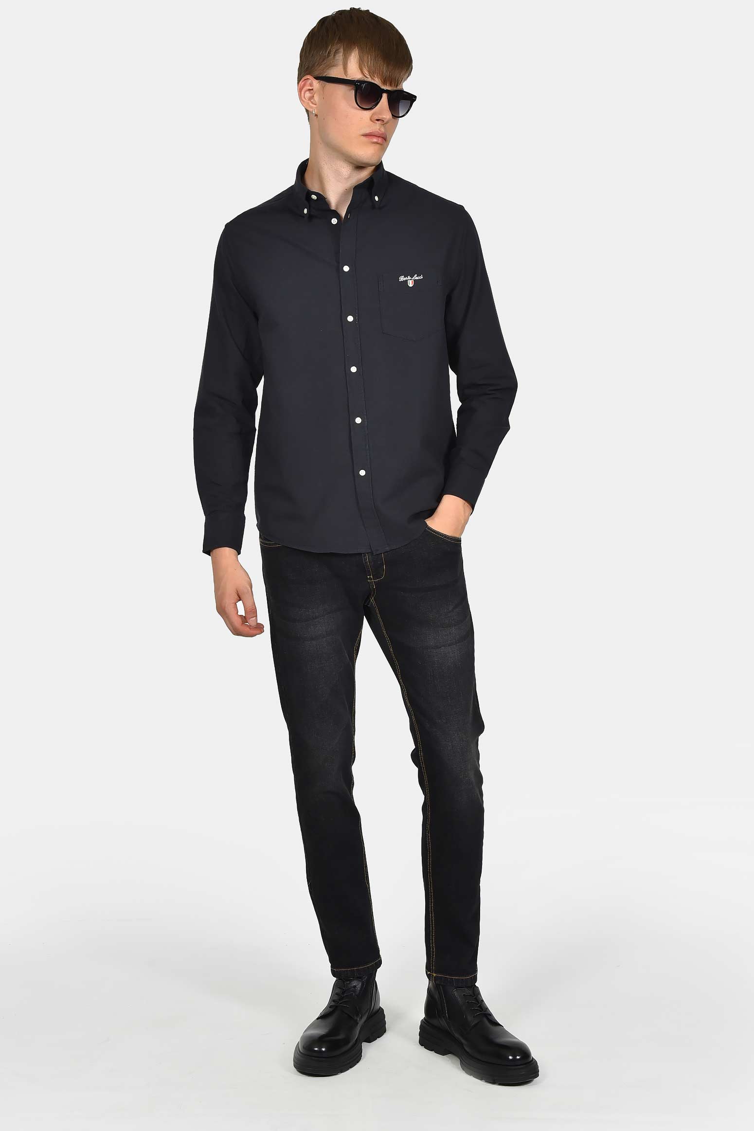 ανδρικό-buttown-down-oxford-πουκάμισο-100%-βαμβάκι