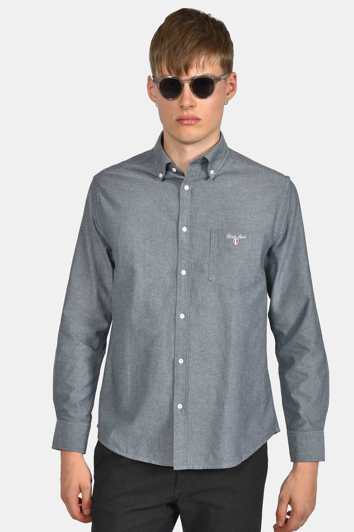 ανδρικό-buttown-down-oxford-πουκάμισο-100%-βαμβάκι