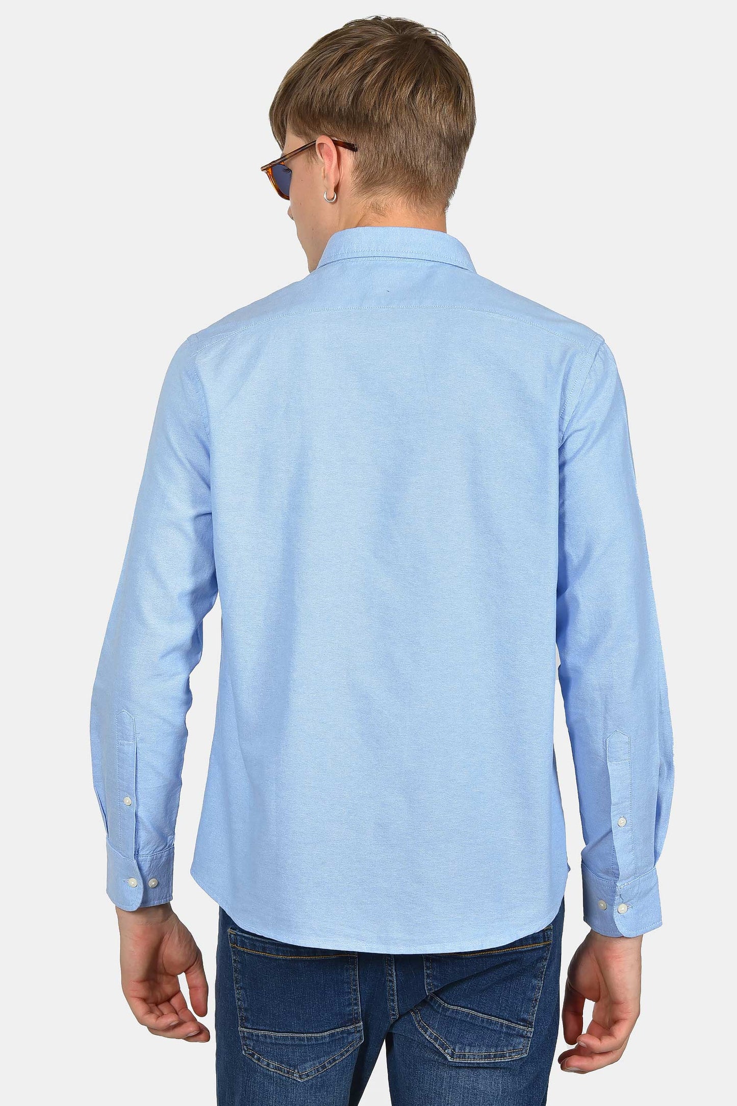 ανδρικό-buttown-down-oxford-πουκάμισο-100%-βαμβάκι