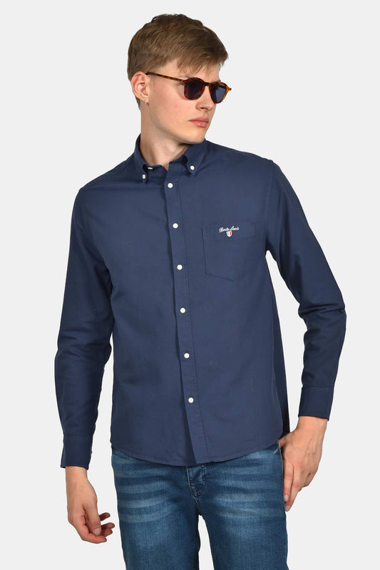 ανδρικό-buttown-down-oxford-πουκάμισο-100%-βαμβάκι