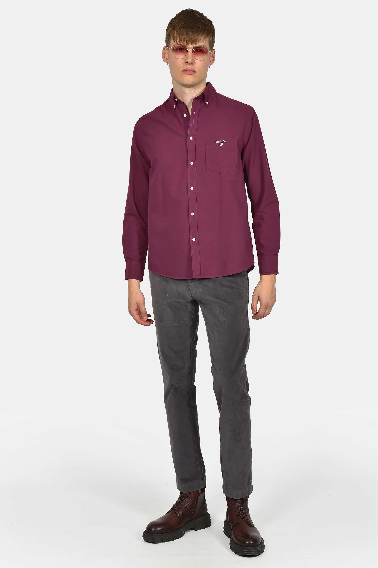 ανδρικό-buttown-down-oxford-πουκάμισο-100%-βαμβάκι