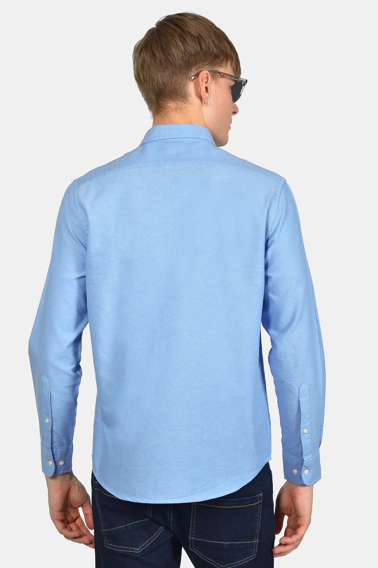 ανδρικό-buttown-down-oxford-πουκάμισο-100%-βαμβάκι