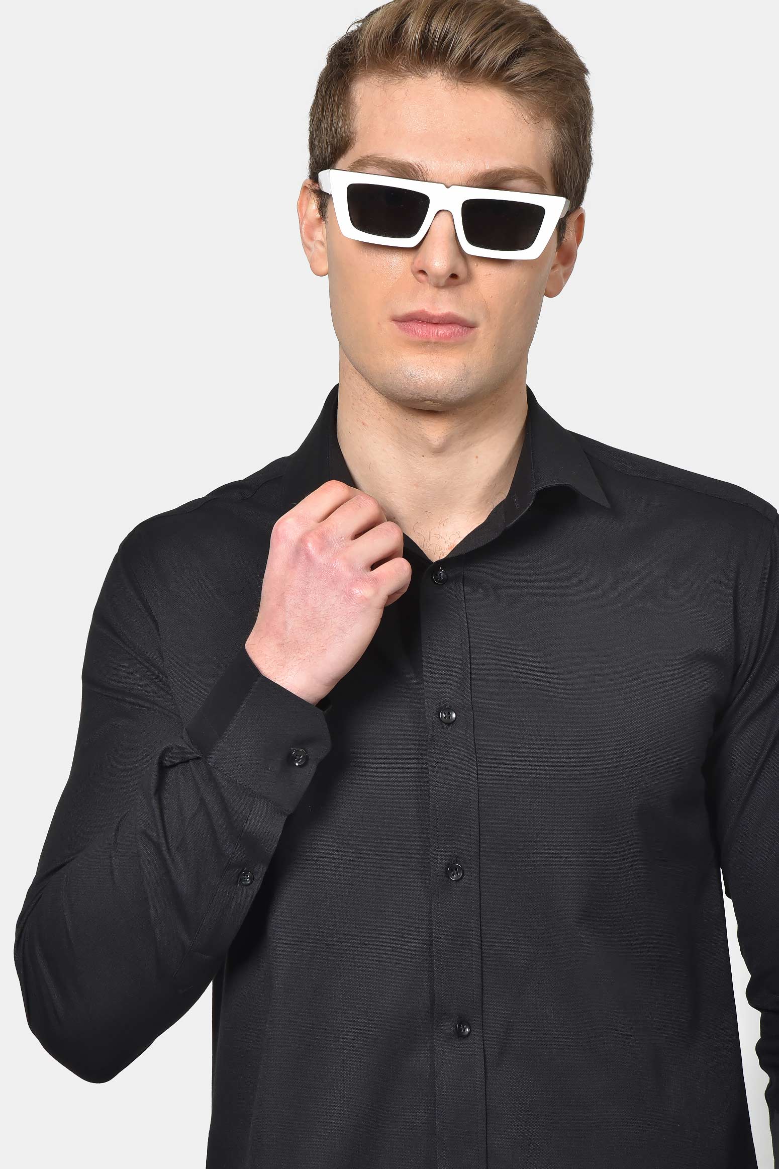 ανδρικό-επίσημο-πουκάμισο-slim-fit-ελαστική-εφαρμογή-&-καθαρή-γραμμή