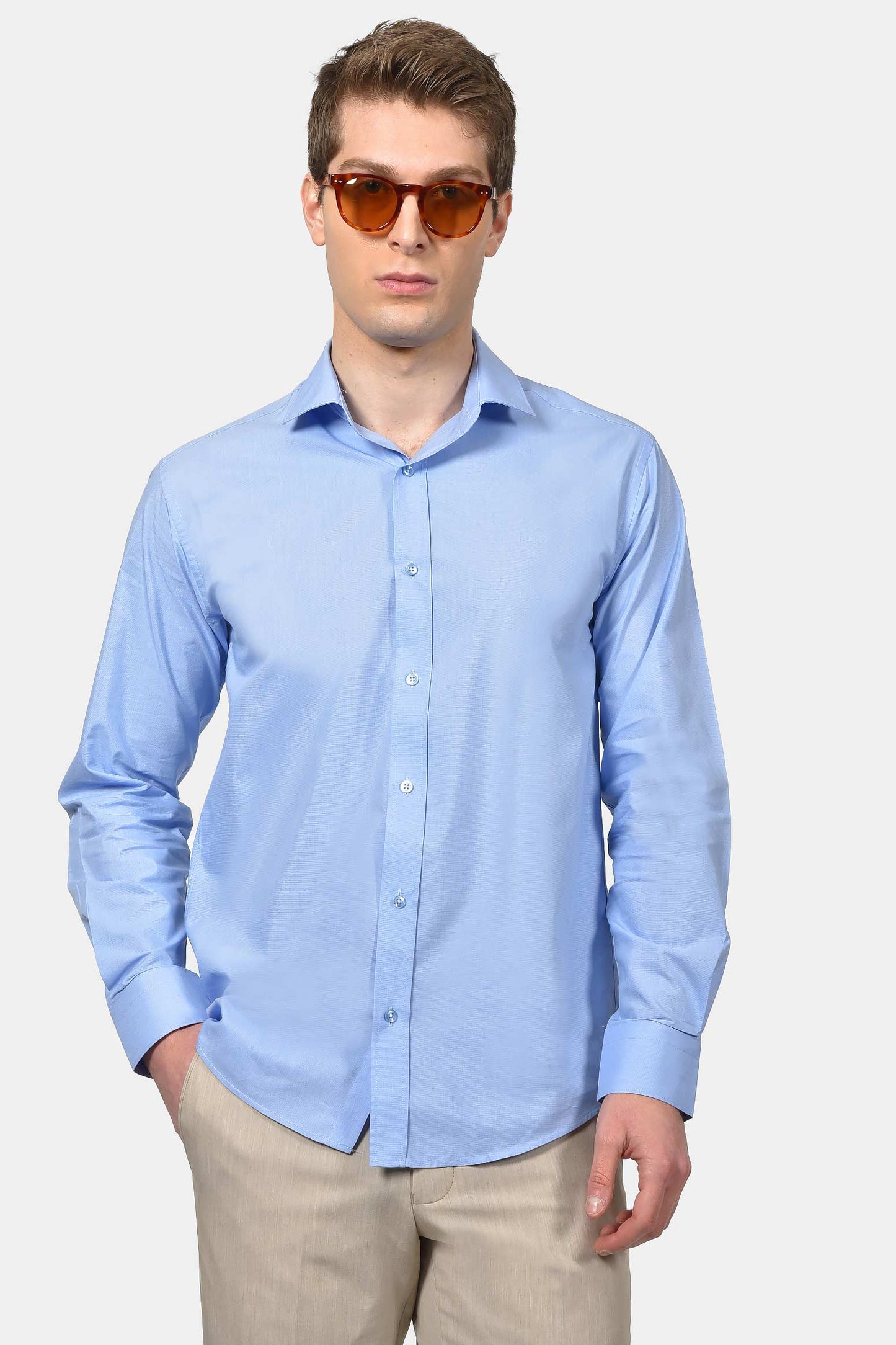 ανδρικό-επίσημο-πουκάμισο-slim-fit-ελαστική-εφαρμογή-&-καθαρή-γραμμή