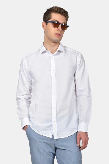 ανδρικό-επίσημο-πουκάμισο-slim-fit-ελαστική-εφαρμογή-&-καθαρή-γραμμή