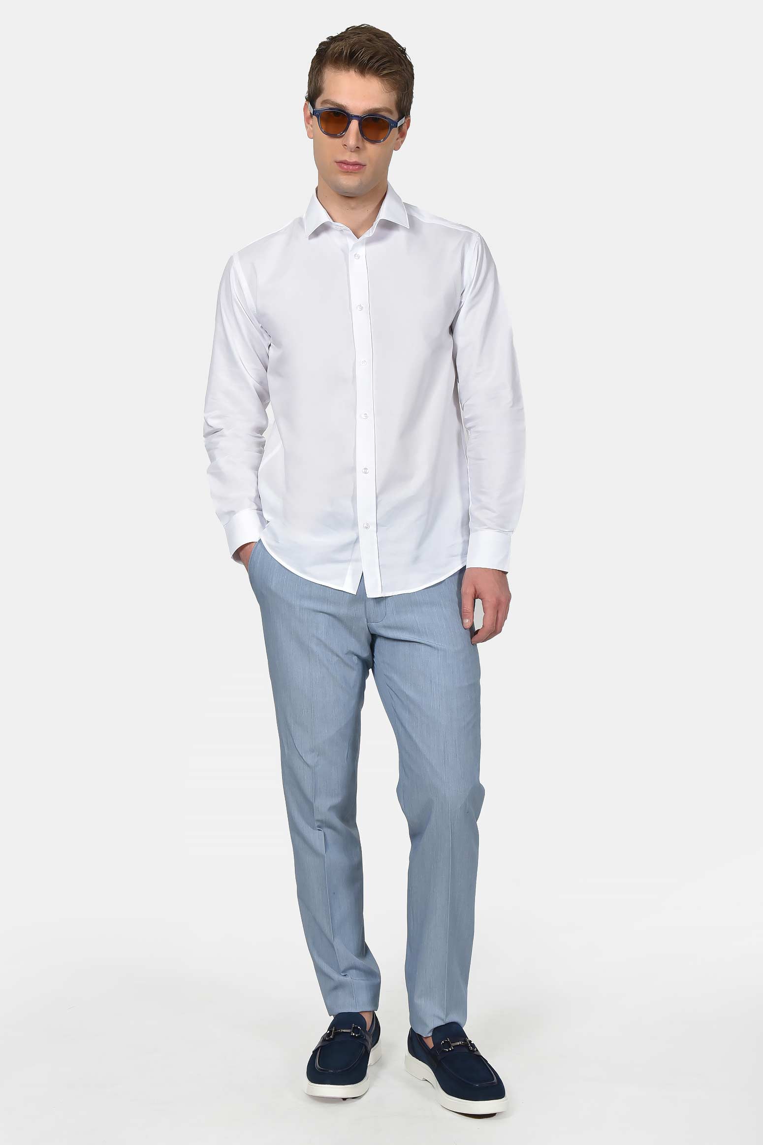 ανδρικό-επίσημο-πουκάμισο-slim-fit-ελαστική-εφαρμογή-&-καθαρή-γραμμή