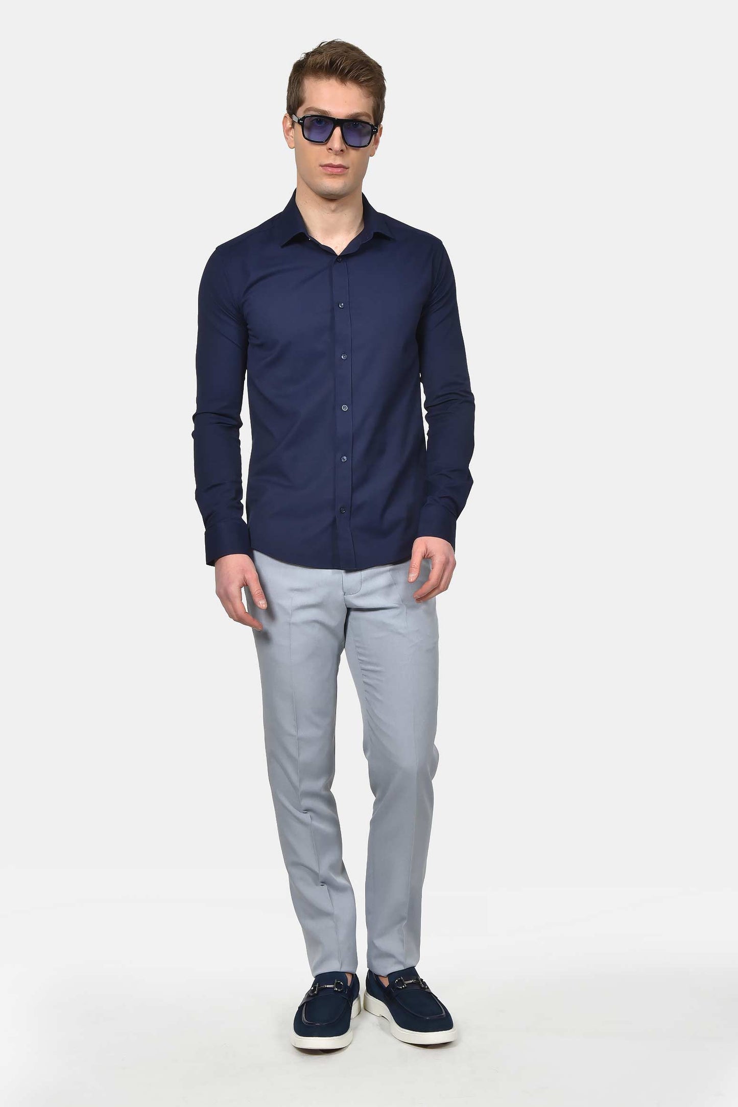 ανδρικό-επίσημο-πουκάμισο-slim-fit-ελαστική-εφαρμογή-&-καθαρή-γραμμή