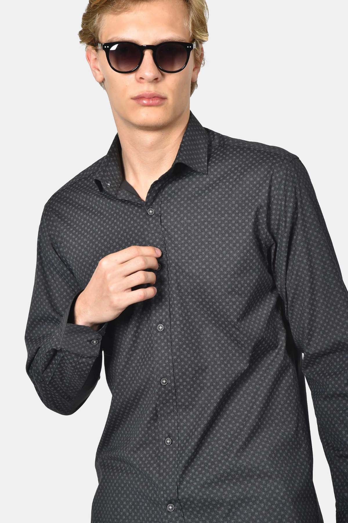 ανδρικό-εμπριμέ-πουκάμισο-normal-fit-100%-βαμβάκι