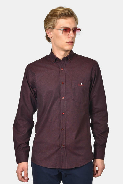 ανδρικό-button-down-πουκάμισο-φανέλα-normal-fit