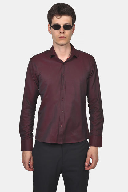 ανδρικό-επίσημο-πουκάμισο-σε-στενή-γραμμή-με-γυαλιστερή-ύφανση