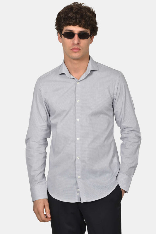 ανδρικό-επίσημο-πουκάμισο-normal-fit-από-100%-βαμβάκι-με-διακριτικό-μικρό-καρό