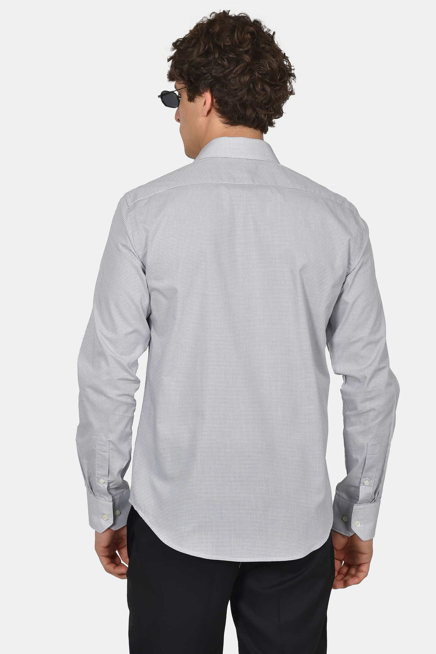 ανδρικό-επίσημο-πουκάμισο-normal-fit-από-100%-βαμβάκι-με-διακριτικό-μικρό-καρό