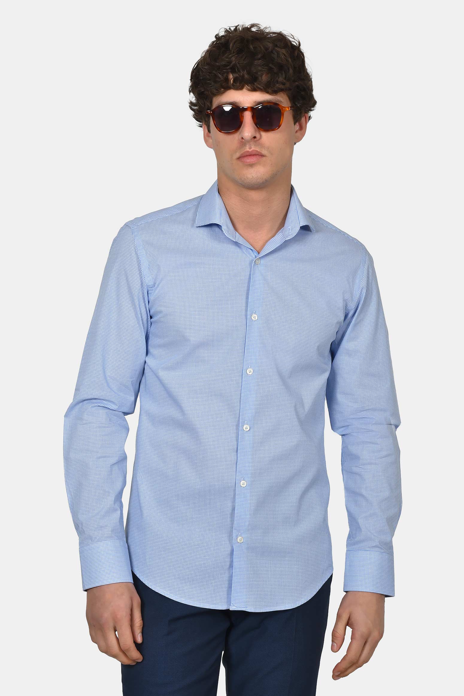 ανδρικό-επίσημο-πουκάμισο-normal-fit-από-100%-βαμβάκι-με-διακριτικό-μικρό-καρό