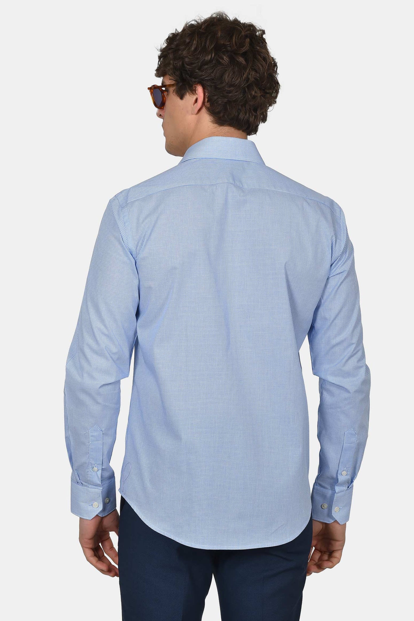 ανδρικό-επίσημο-πουκάμισο-normal-fit-από-100%-βαμβάκι-με-διακριτικό-μικρό-καρό