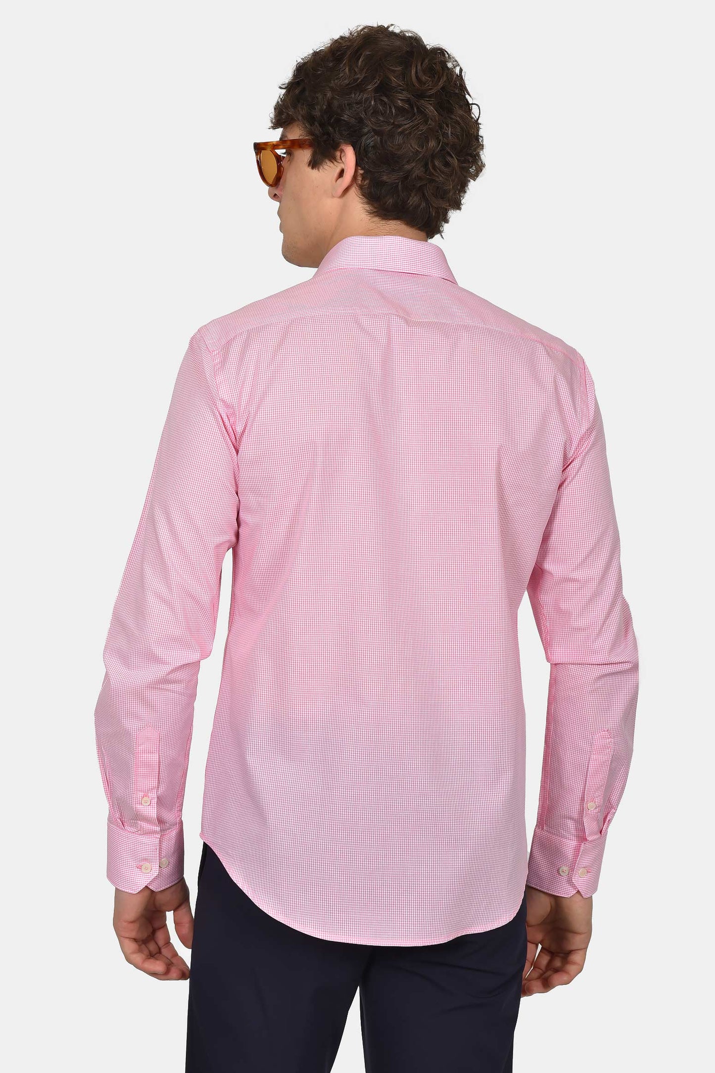 ανδρικό-επίσημο-πουκάμισο-normal-fit-από-100%-βαμβάκι-με-διακριτικό-μικρό-καρό