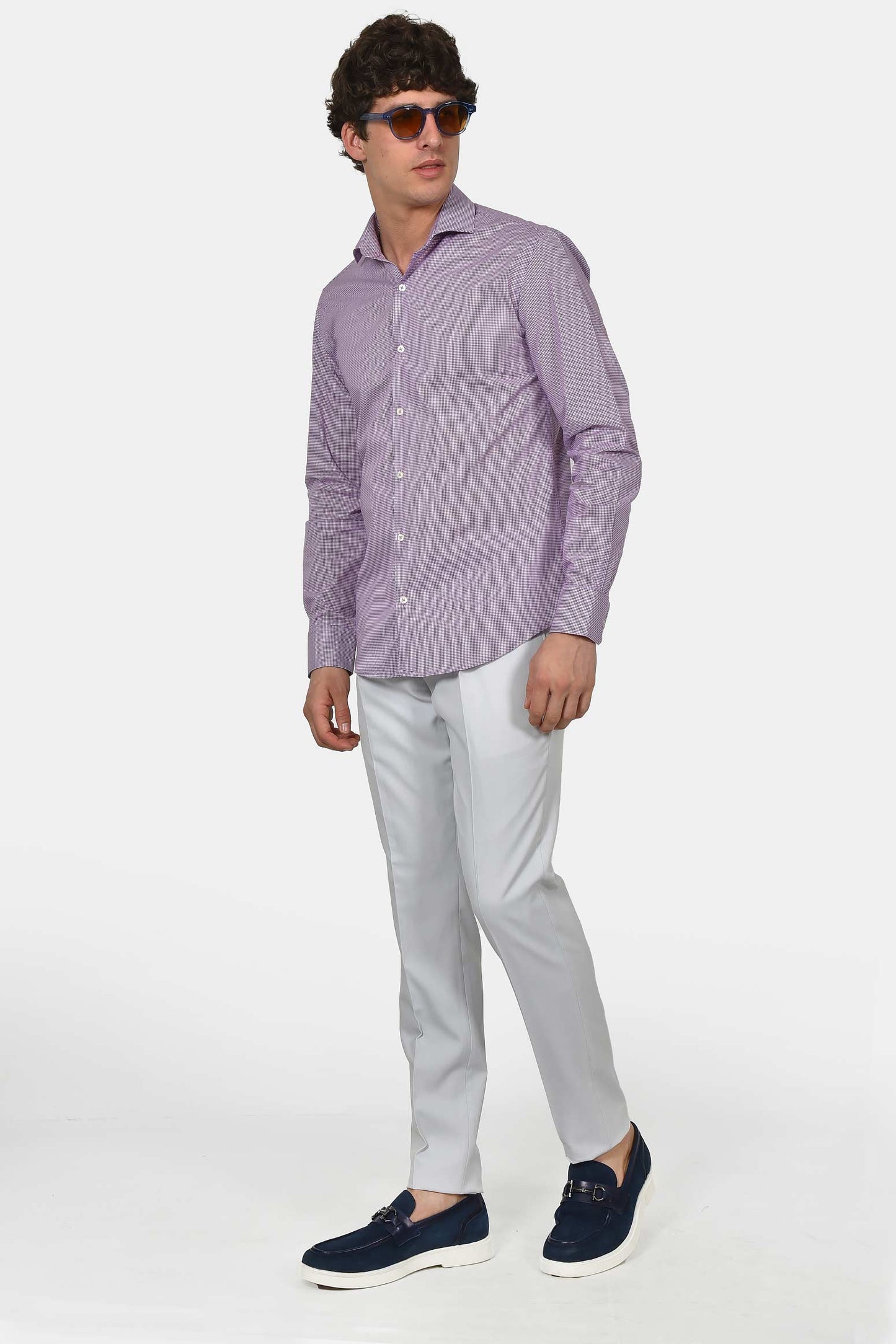 ανδρικό-επίσημο-πουκάμισο-normal-fit-από-100%-βαμβάκι-με-διακριτικό-μικρό-καρό