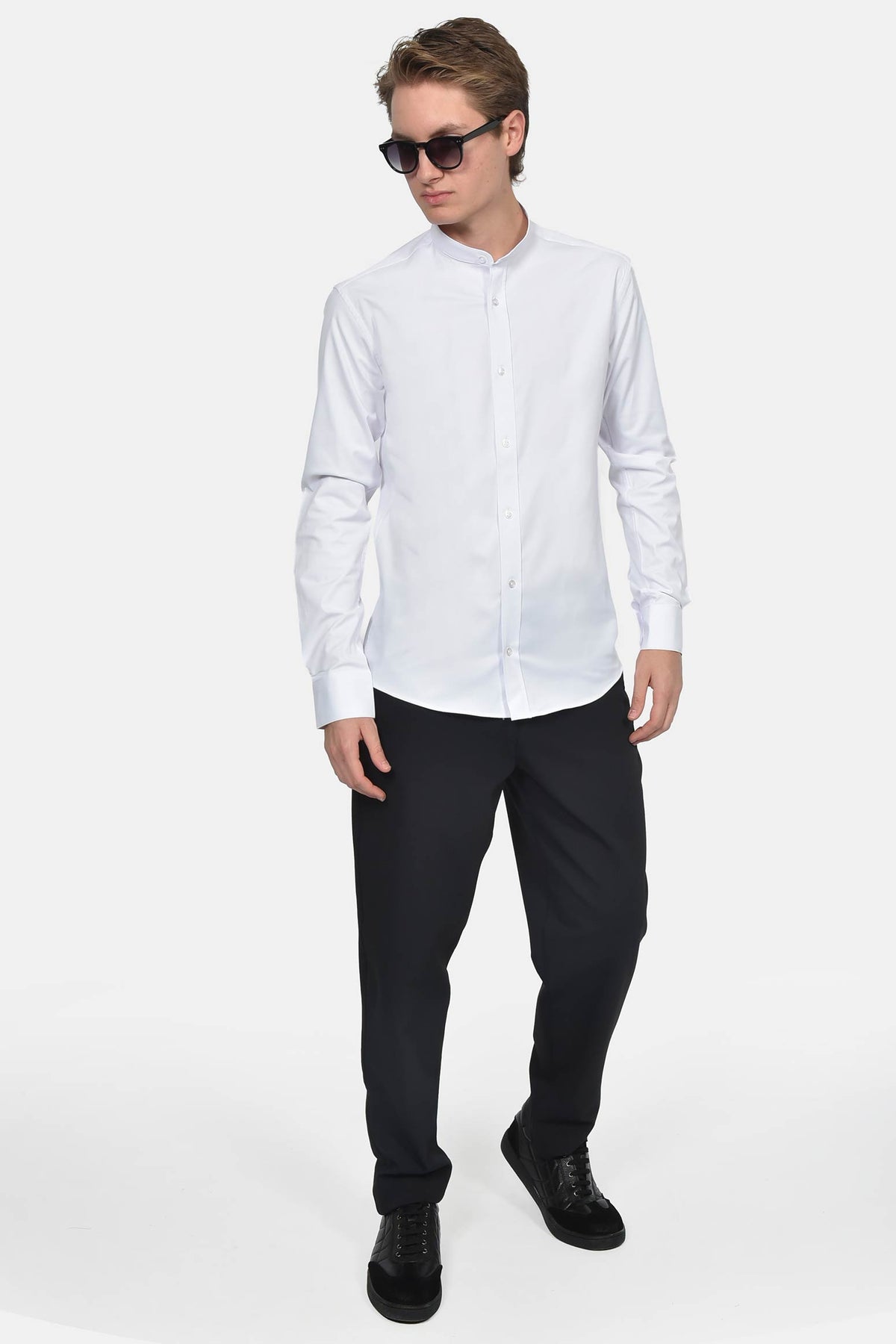 ανδρικό-επίσημο-πουκάμισο-με-γιακά-μάο-slim-fit-&-σατέν-όψη-για-μοντέρνο-στυλ
