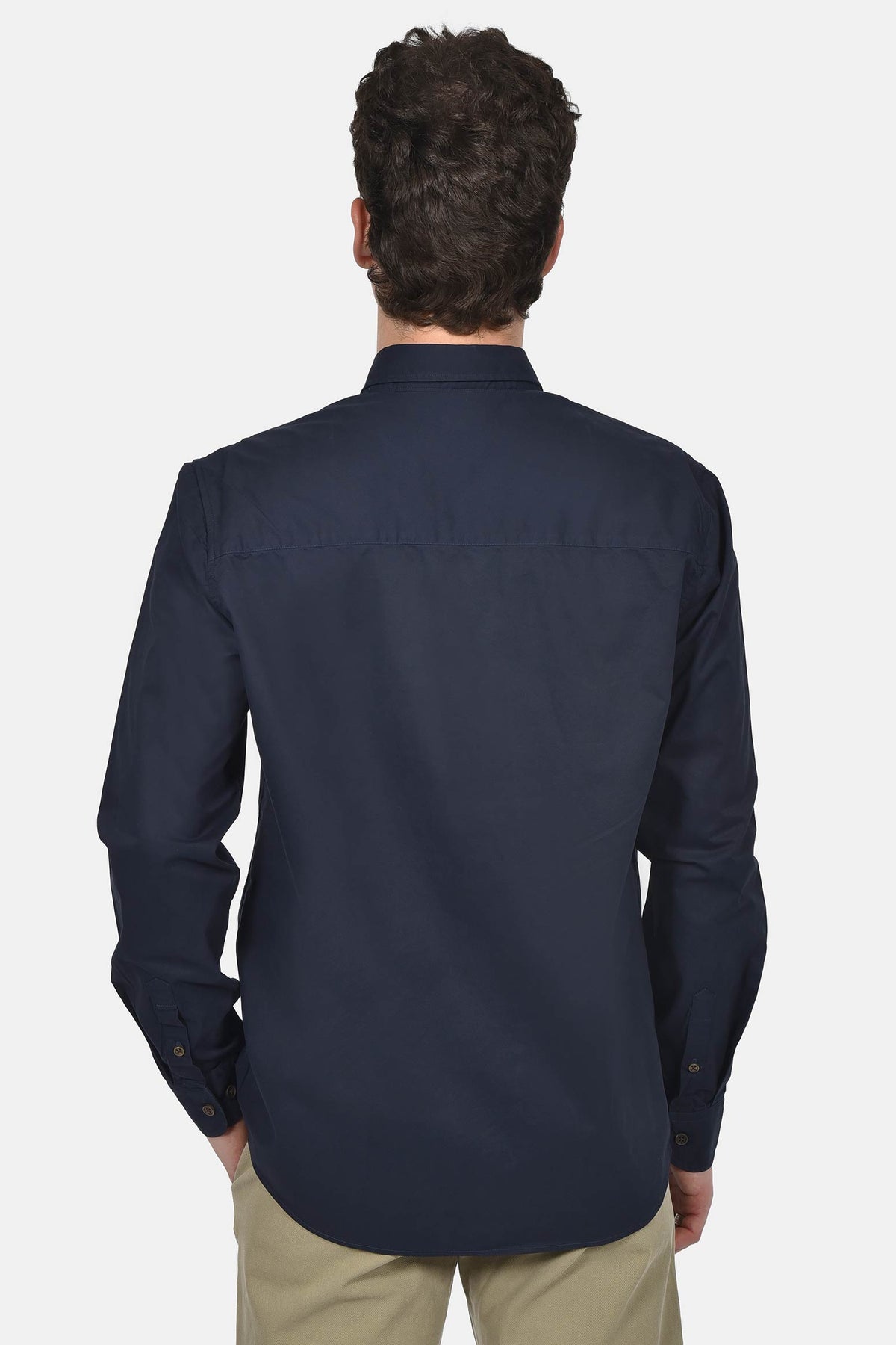 ανδρικό-button-down-πουκάμισο-100%-βαμβάκι-normal-fit-με-κεντημένο-σήμα-για-κομψό-στυλ