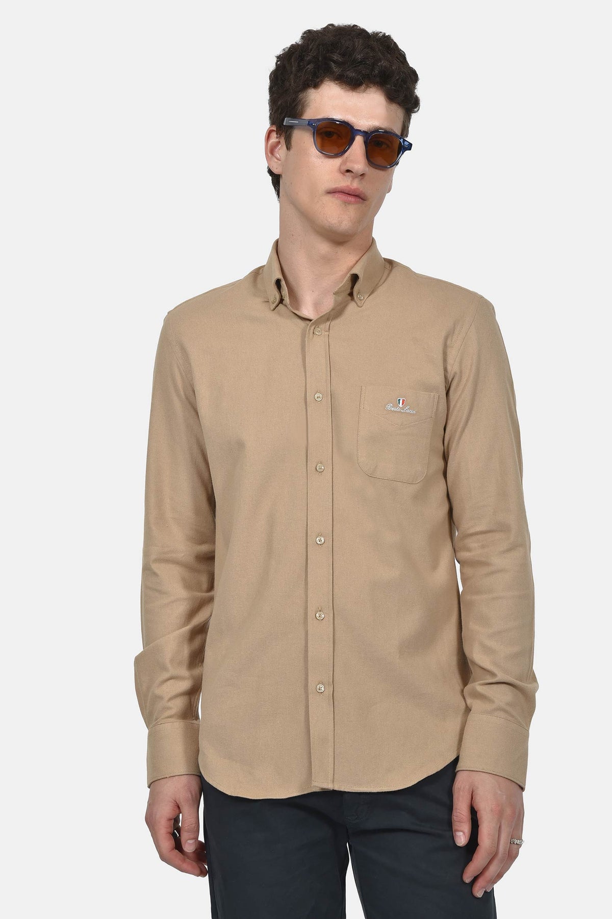 ανδρικό-button-down-πουκάμισο-100%-βαμβάκι-normal-fit-για-καθημερινές-εμφανίσεις