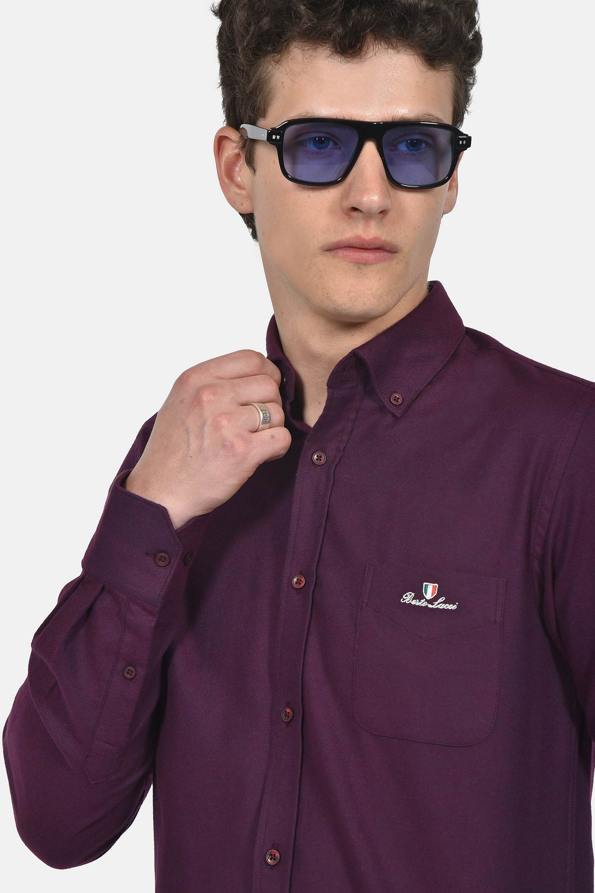ανδρικό-button-down-πουκάμισο-100%-βαμβάκι-normal-fit-για-καθημερινές-εμφανίσεις