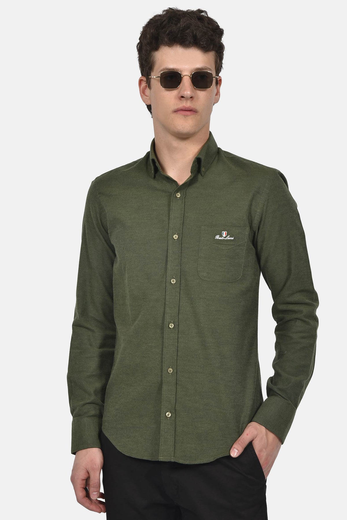 ανδρικό-button-down-πουκάμισο-100%-βαμβάκι-normal-fit-για-καθημερινές-εμφανίσεις