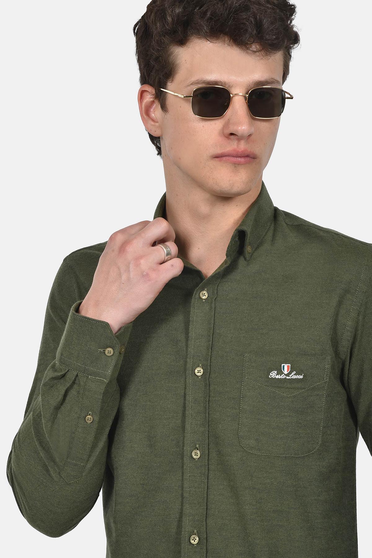 ανδρικό-button-down-πουκάμισο-100%-βαμβάκι-normal-fit-για-καθημερινές-εμφανίσεις