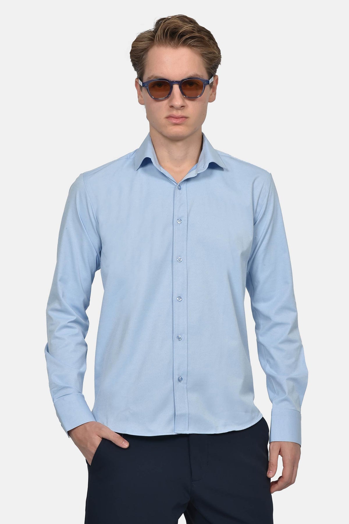 ανδρικό-επίσημο-πουκάμισο-βαμβακερό-slim-fit-με-γυαλιστερό-φινίρισμα-για-μοντέρνο-στυλ