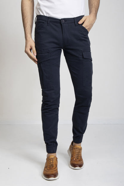 ανδρικό-cargo-παντελόνι-100%-βαμβάκι-με-λάστιχο