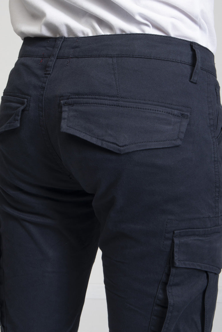 ανδρικό-cargo-παντελόνι-100%-βαμβάκι-με-λάστιχο
