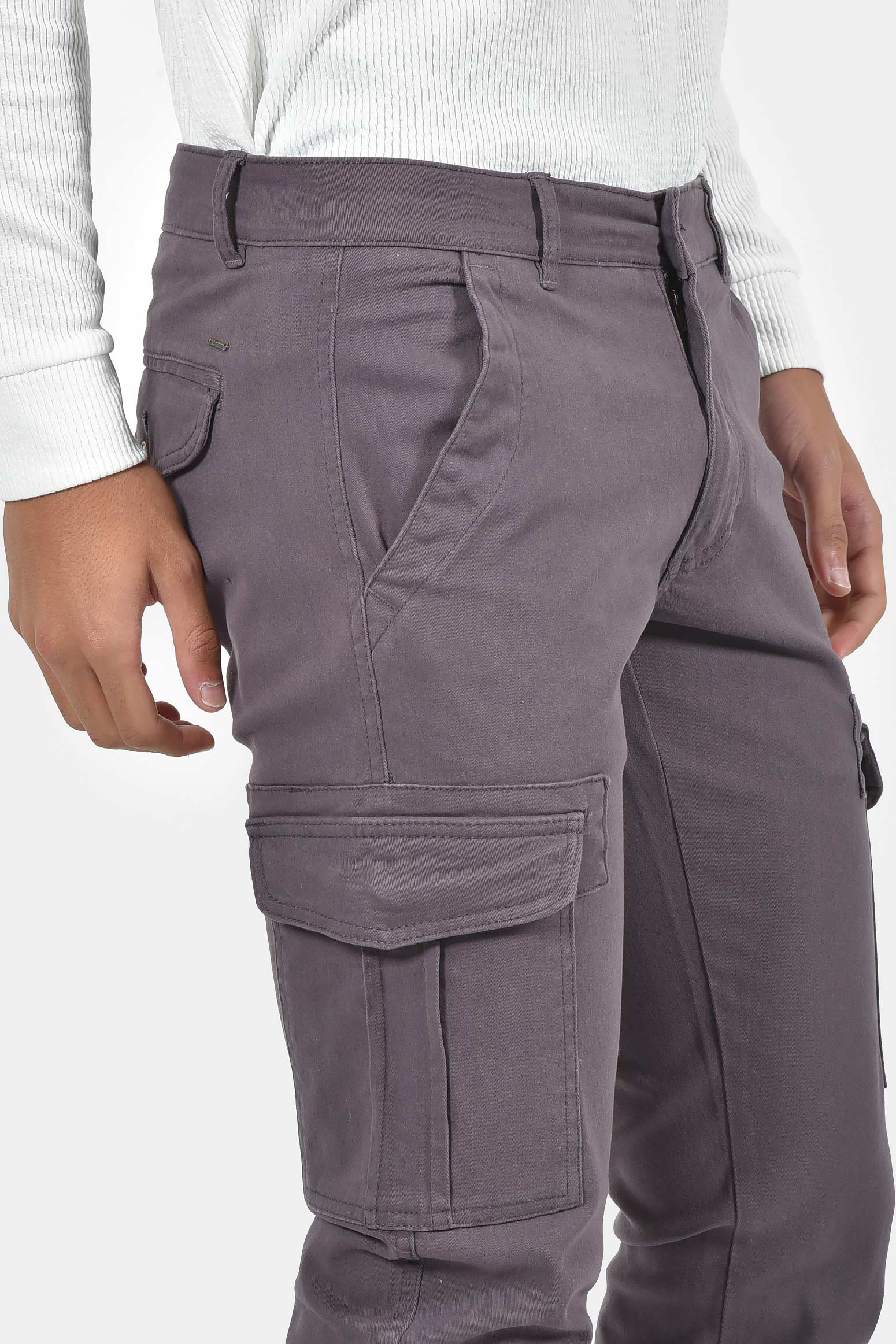 ανδρικό-παντελόνι-cargo-100%-βαμβάκι-με-λάστιχο