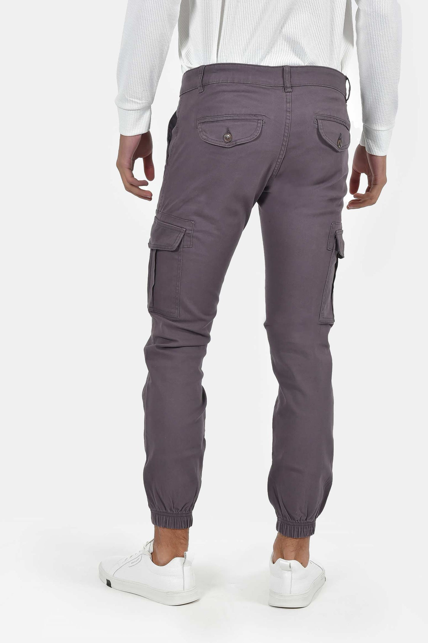 ανδρικό-παντελόνι-cargo-100%-βαμβάκι-με-λάστιχο