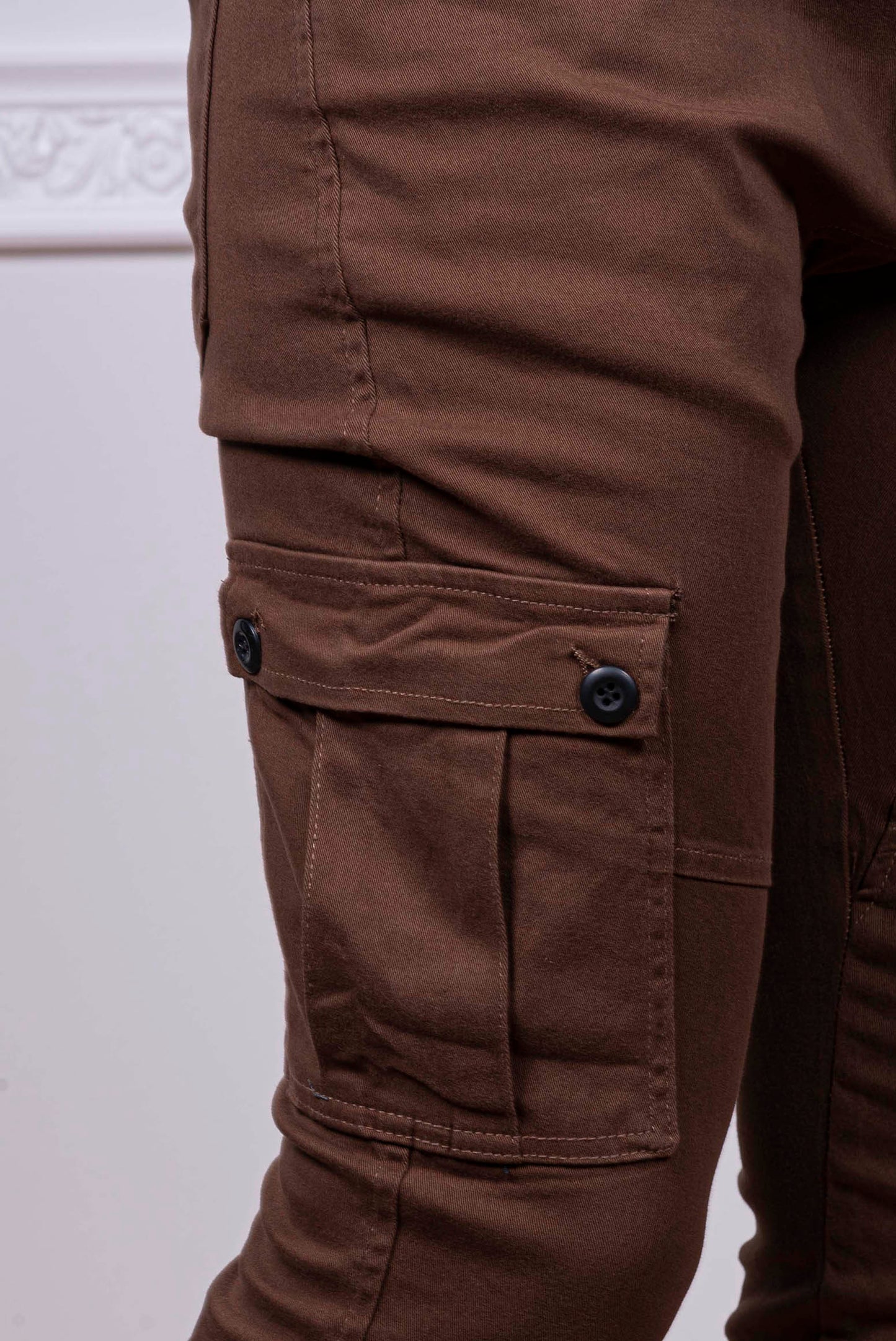 ανδρικό-βαμβακερό-παντελόνι-cargo-με-λάστιχο-και-κορδόνι