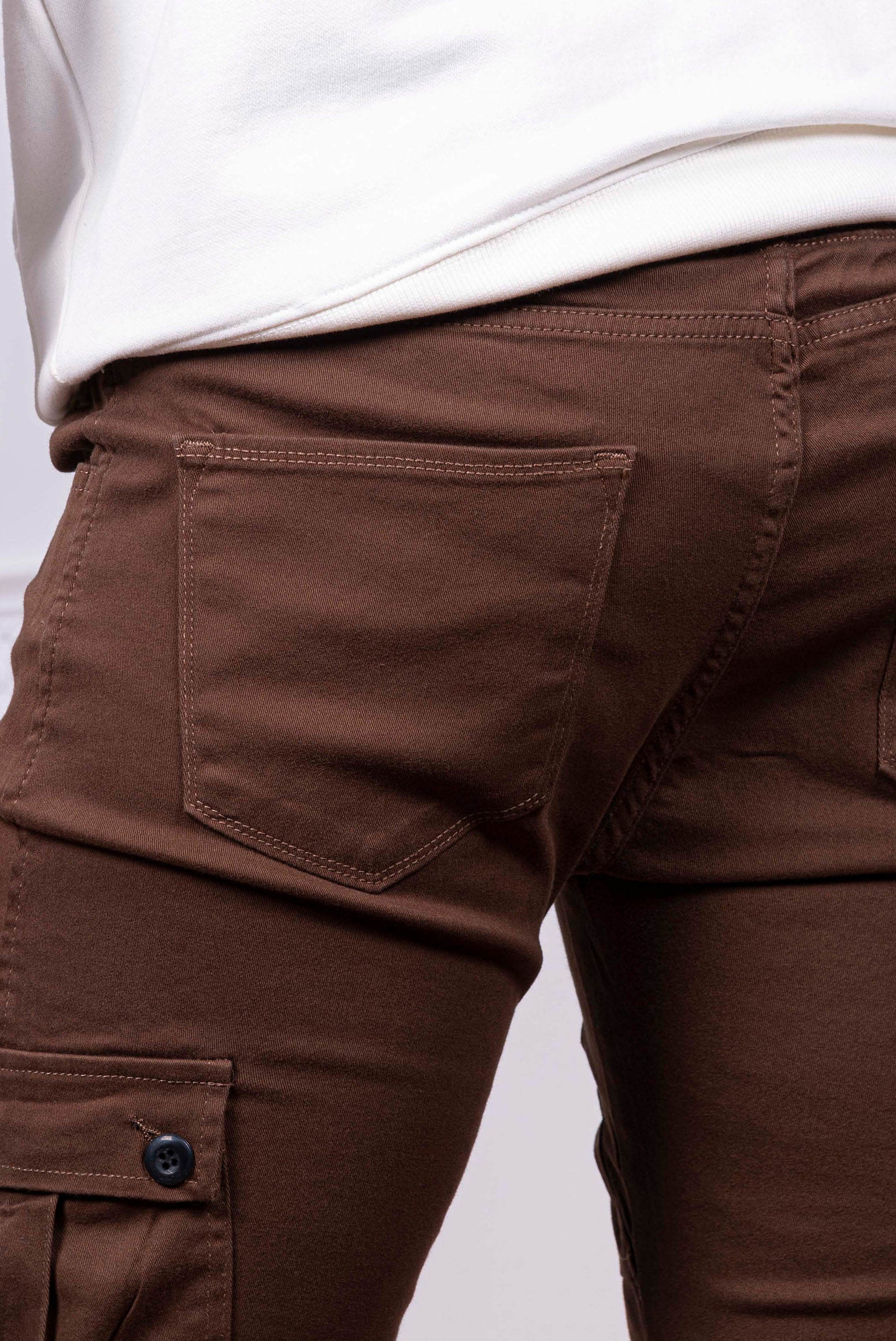 ανδρικό-βαμβακερό-παντελόνι-cargo-με-λάστιχο-και-κορδόνι