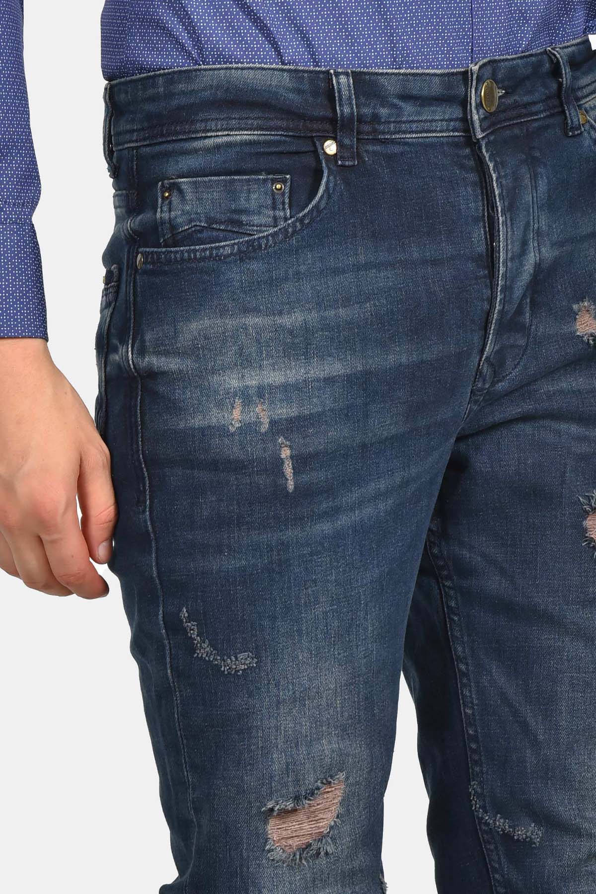 ανδρικό-τζιν-παντελόνι-slim-fit-με-σκισίματα-και-ξεβάμματα