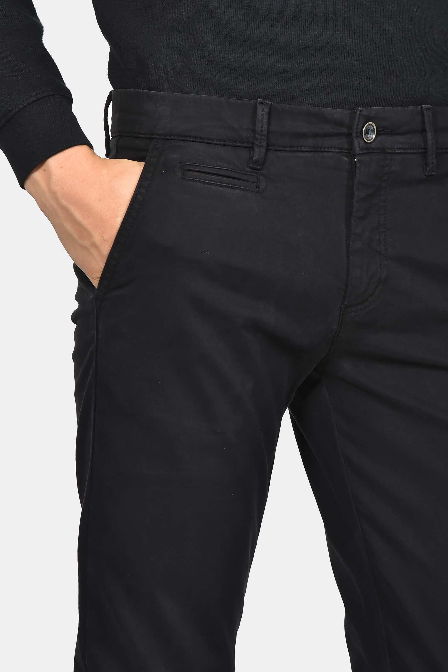 ανδρικό-βαμβακερό-chinos-παντελόνι-σε-στενή-γραμμή